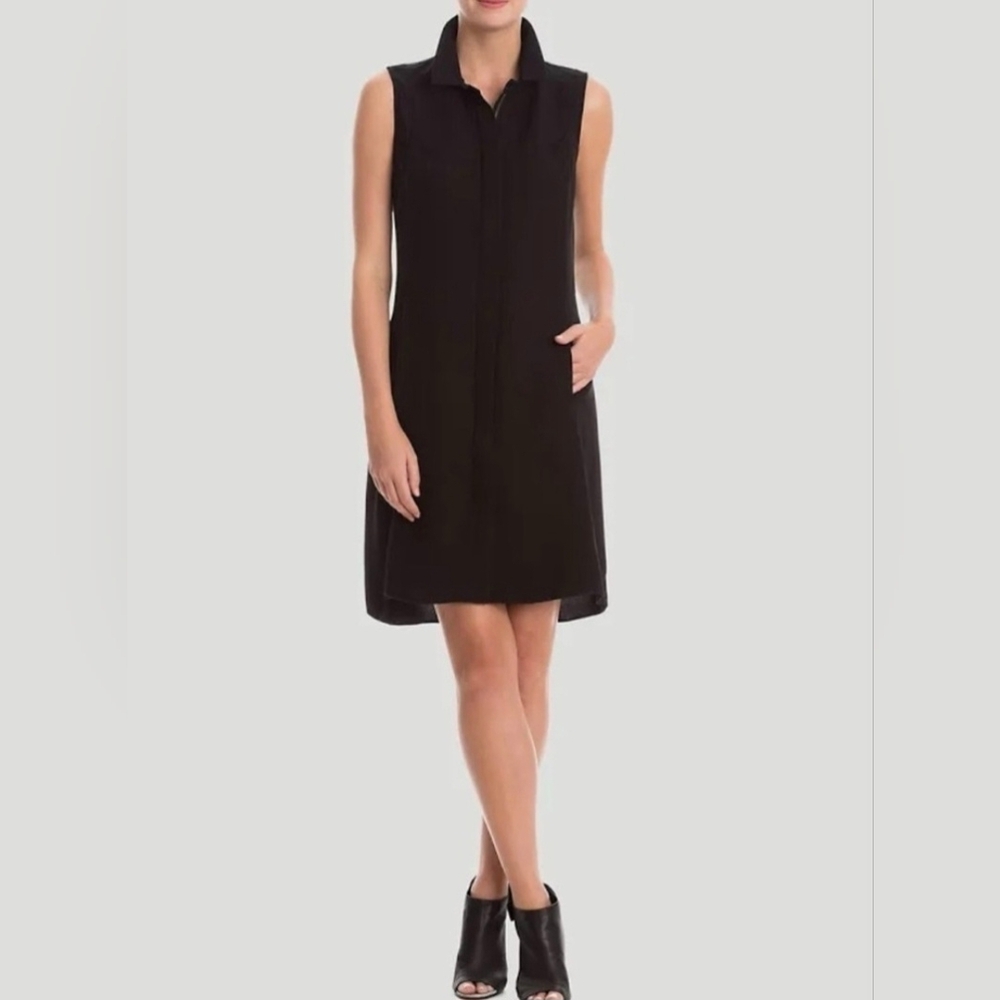 NIC+ZOE Black Sleeveless Dress